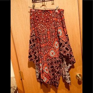 Xoxo black, red and white skirt